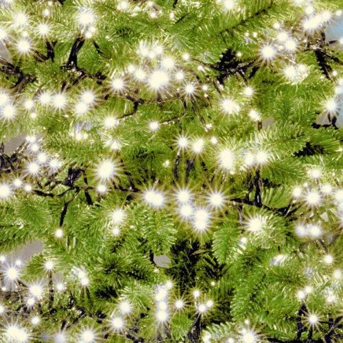 LC_768_WW Home LC 768/WW LED-es cluster fényfüzér 7,5 m / 768 db melegfehér LED, fekete vezeték, 8 