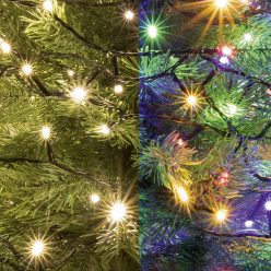 LED_202R_WW_M Home LED 202R/WW/M LED-es DUAL COLOR fényfüzér, 14 m / 200 db melegfehér és színes LE