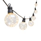 LPL_10_GLOBE Home LPL 10 GLOBE micro LED-es fényfüzér, 4,5 m / 200 db melegfehér micro LED, víztisz