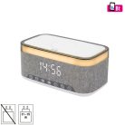 LTCR06 HOME LTCR06 multimédia lejátszó és ébresztőóra, 2x5 Watt, Qi telefontöltés, Bluetooth TWS, F