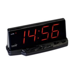 LTC_02 Home LTC 02 digitális LED ébresztőóra, 46 mm magas időkijelzés, állítható fényerő, ébresztés