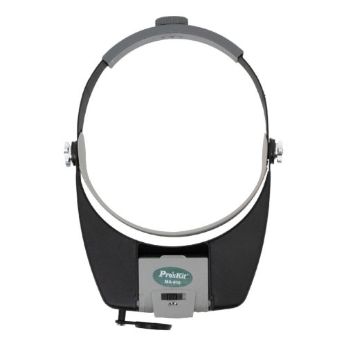 MA-016 Pro'skit MA-016 világítós nagyító fejpánttal, alaplencse, lehajtható kettős lencse, elfordít