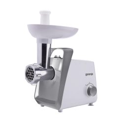 MG1601W Gorenje MG1601W húsdaráló, 1600 W, 2,2 kg/perc kapacitás, 2 darálótárcsa, kétirányú forgás