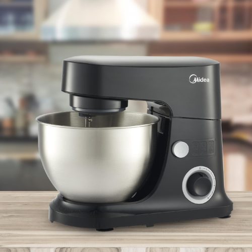 MJ-KM6001W Midea MJ-KM6001W konyhai robotgép, 600 W, ABS burkolat, 4 literes rozsdamentes keverőtál