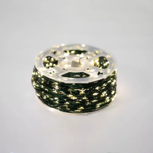 ML1500WW HOME ML1500WW micro LED-es fényfüzér, 150 m, 1500db melegfehér micro LED, 8 program, időzí