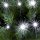 HOME ML26WH micro LED fényfüzér, beltéri kivitel, 20 db hidegfehér micro LED, 1,9 m füzérhossz, elemes