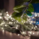 ML26WH Home ML26WH micro LED fényfüzér, beltéri kivitel, 20 db hidegfehér micro LED, 1,9 m füzérhos