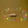 MLD_20_M Home MLD 20/M micro LED-es fényfüzér, 2 m / 20 db színes micro LED, állófényű, átlátszó ve