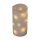 HOME MLF 26/WW micro LED-es fényfüzér, 2 m / 20 db melegfehér micro LED, állófényű, átlátszó vezeték, időzíthető, gombelemes, lapos elemtartó, beltéri kivitel