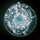 HOME ML 80/WH micro LED-es fényfüzér, 7,9 m / 80 db hidegfehér micro LED, állófényű, vékony vezeték, hálózati adapter, kül- és beltéri kivitel