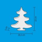 MRL_22_T Home MRLC 6/S LED-es csillag fényfüzér, 1 m / 72 db hidegfehér LED, alagúthatású csillagdí