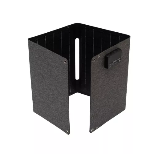 MSC20W HOME MSC20W hordozható napelemes USB töltő, összecsukható, 20Watt, USB-A + USB-C + DC kimene