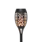 MX301 Home MX301 napelemes kerti fáklya, 12 db sárga SMD LED, fáklyaláng effektus, műanyag, 110 g, 