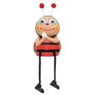 MX645 Home MX645 napelemes kerti lámpa, katica forma, 2 db hidegfehér LED, políresin, 40 mAh akkumu