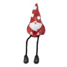 MX647 Home MX647 napelemes kerti lámpa, törpék lógó lábbal, 3 db melegfehér LED, műgyanta, akkumulá