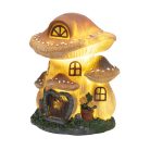 MX648 Home MX648 napelemes kerti lámpa, gombaház, 1 db melegfehér LED, 450 g, műgyanta, 300 mAh akk