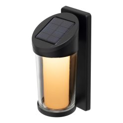 MX653 HOME MX653 napelemes falilámpa, 1 db melegfehér SMD LED, beépített akkumulátor, időjárásálló 