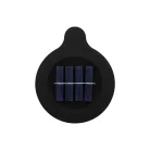 MX656 HOME MX656 napelemes kerti lámpa, fekete műanyag, 1db melegfehér SMD LED, cserélhető AA akkum