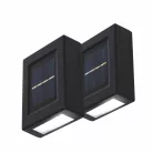 MX658 HOME MX658 napelemes falilámpa szett, 2db-os szett, 2db hidegfehér LED, cserélhető AA akkumul
