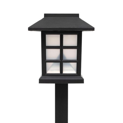 MX716 Home MX716 napelemes kerti lámpa, 12db-os display, műanyag, 1 db hidegfehér LED, kültéri, bel