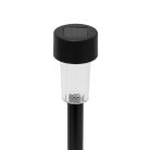 MX842 Home MX842 napelemes kerti lámpa, 1 db hidegfehér LED, akkumulátor, fekete műanyag, 24db-os s