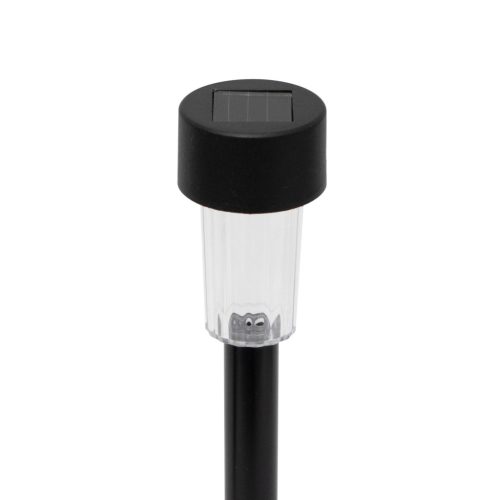 MX842 Home MX842 napelemes kerti lámpa, 1 db hidegfehér LED, akkumulátor, fekete műanyag, 24db-os s