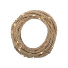 MXROPE HOME MXROPE napelemes fényfüzér kötélen, 52 db melegfehér LED, 2 üzemmód, 5 méter hosszú, cs