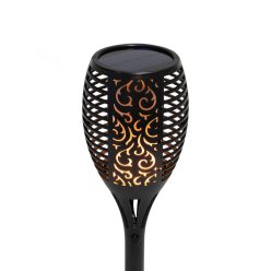 MX_300 Home MX 300 napelemes kerti fáklya, 72 LED, automatikus, napelem és töltő, időjárásálló