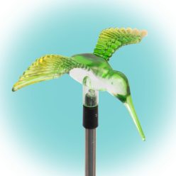  HOME MX 618K napelemes kerti dekoráció, 1 db LED, automatikus, 8 óra üzemidő, kolibri