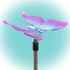HOME MX 618P napelemes kerti dekoráció, 1 db LED, automatikus, 8 óra üzemidő, pillangó