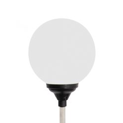   HOME MX 625 napelemes kerti lámpa, 1 db színváltó LED, üveg, időjárásálló, automatikus, színes