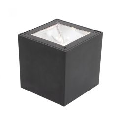   HOME MX 651 napelemes fali lámpa, 1 db melegfehér SMD LED, cserélhető akkumulátor