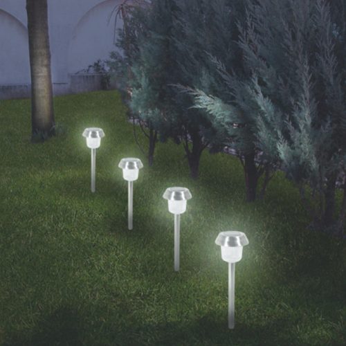 MX_715D Home MX 715D napelemes kerti lámpa, 8 óra üzemidő, napelem és töltő, automatikus, 1 LED, id