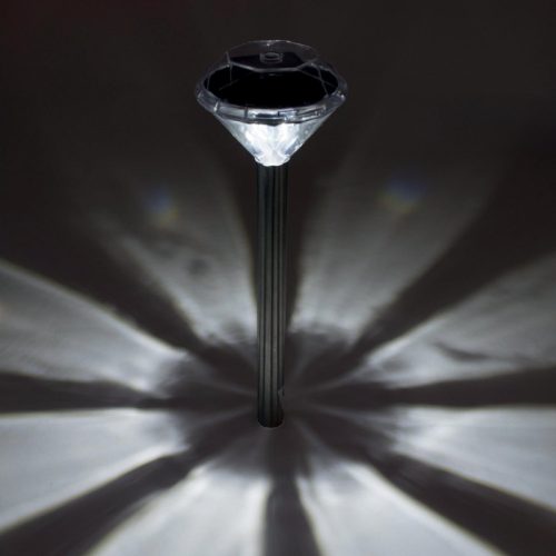 MX_802_4 Home MX 802/4 napelemes kerti lámpa szett, 4 db, 1 db LED, fém és műanyag, automatikus, kr