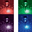HOME MX 811/4 napelemes kerti lámpa szett, 4 db, 1 db LED, fém, üveg és műanyag, automatikus