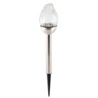 MX_815 Home MX 815 napelemes kerti lámpa, 1 db LED, fém és üveg, időjárásálló, automatikus, színes
