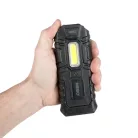 NE6526 NEBO ARMOR 3 szerelő- és zseblámpa, NE6526, 360 lm - 40 lm, IPX7, Direct-to-Red funkció, acé