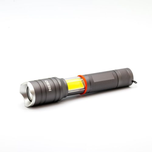NEB-6746-G NEBO NEB-6746-G TAC SLYDE zseblámpa, 300 lumen, zoom, alumínium burkolat, IPX4, 5 féle ü