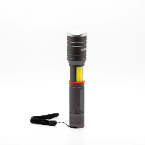 NEB-6746-G NEBO NEB-6746-G TAC SLYDE zseblámpa, 300 lumen, zoom, alumínium burkolat, IPX4, 5 féle ü