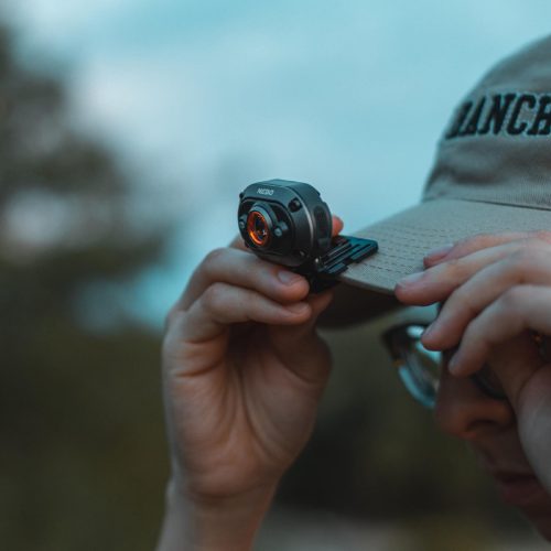 NEB-HLP-0011-G__H_ NEBO NEB-HLP-0011-G Mycro Headlamp, 400 lm fejlámpa, IP67, 3 üzemmód, 500 mAh