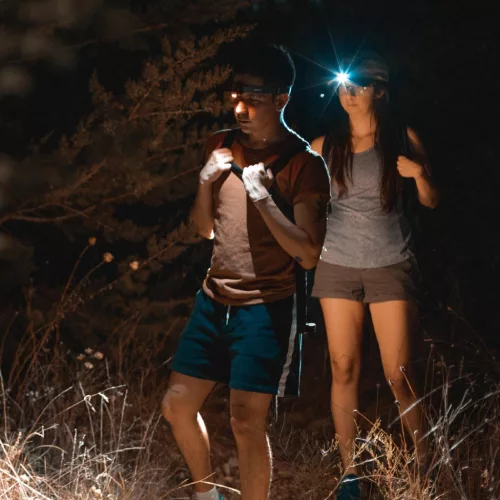 NEB-HLP-0011-G__H_ NEBO NEB-HLP-0011-G Mycro Headlamp, 400 lm fejlámpa, IP67, 3 üzemmód, 500 mAh