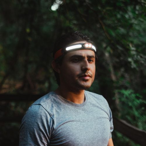 NEB-HLP-0021-G__H_ NEBO NEB-HLP-0021-G CURVBEAM 600 FLEX fejlámpa, 600 lumen, 1100mAh, COB LED, IPX