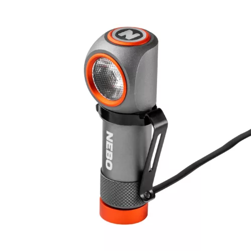 NEB-HLP-1008-G NEBO NEB-HLP-1008-G EINSTEIN 600+ fejlámpa, 600 lm - 60 lm, 90 m, 4 funkció, IPX6, U