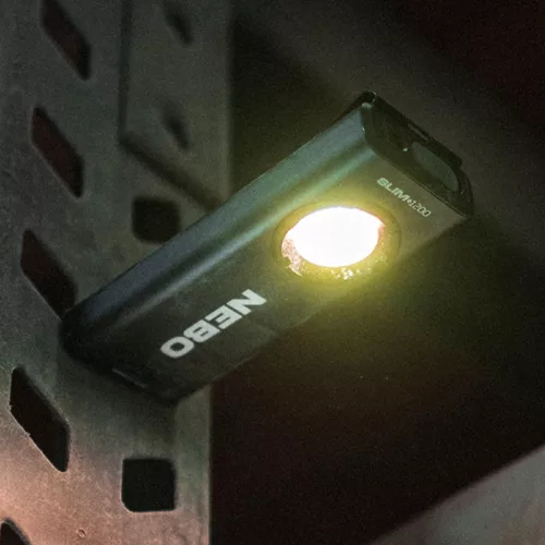 NEB-WLT-1007-G NEBO NEB-WLT-1007-G SLIM 1200 zseblámpa, 1200-30 lumen, újratölthető, power bank fun