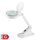 NKLL_06 Home NKLL 06 LED-es nagyítós asztali lámpa, 30 hidegfényű LED, 6500 K, 400 lm, 3 dioptria n