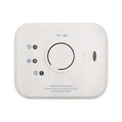   FireAngel NM-CO-10X-INT szén-monoxid vészjelző, beépített, nem cserélhető lítium elem, 10 év várható üzemidő, W2-modulal hálózatba kapcsolható, fehér