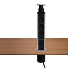 NVE_3_USB Home NVE 3/USB süllyesztett elosztó USB töltőaljzatokkal, 1,4 m, 3 földelt aljzat gyermek