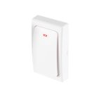 HOME NVKP 01 elem nélküli távkapcsoló, csengők és hálózati kapcsolók bővítéséhez, 120 m hatótáv, víznek fokozottan ellenálló, kinetikus energia