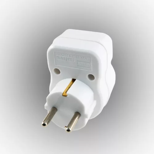 NVT_1_WH Home NVT 1/WH túlfeszültség védett hálózati aljzat, gyermekvédelemmel ellátva,  túlfeszült