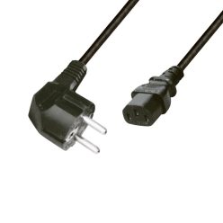 N_5X Home N 5X számítógépes hálózati csatlakozókábel, 3 x 0,75 mm2 hálózati vezeték, 2m, 250 V~/ ma